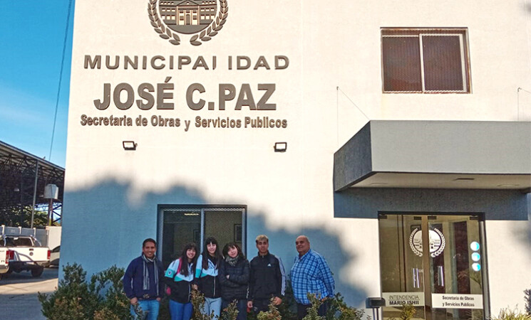 LA MUNICIPALIDAD CAPACITA A PASANTES DE LA SECRETARÍA DE OBRAS Y SERVICIOS PÚBLICOS DE JOSÉ C. PAZ